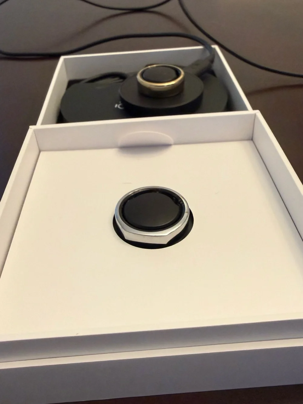 Oura Ring Bundle – 2 Rings + Chargers Included with Silver and Gold Rings